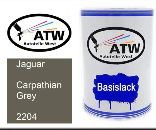 Jaguar, Carpathian Grey, 2204: 500ml Lackdose, von ATW Autoteile West.